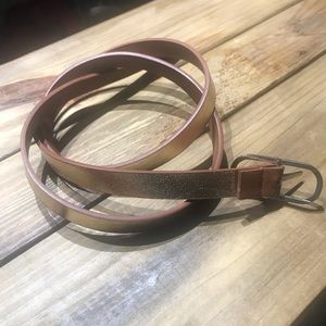 Plus size Reversible Skinny Belt